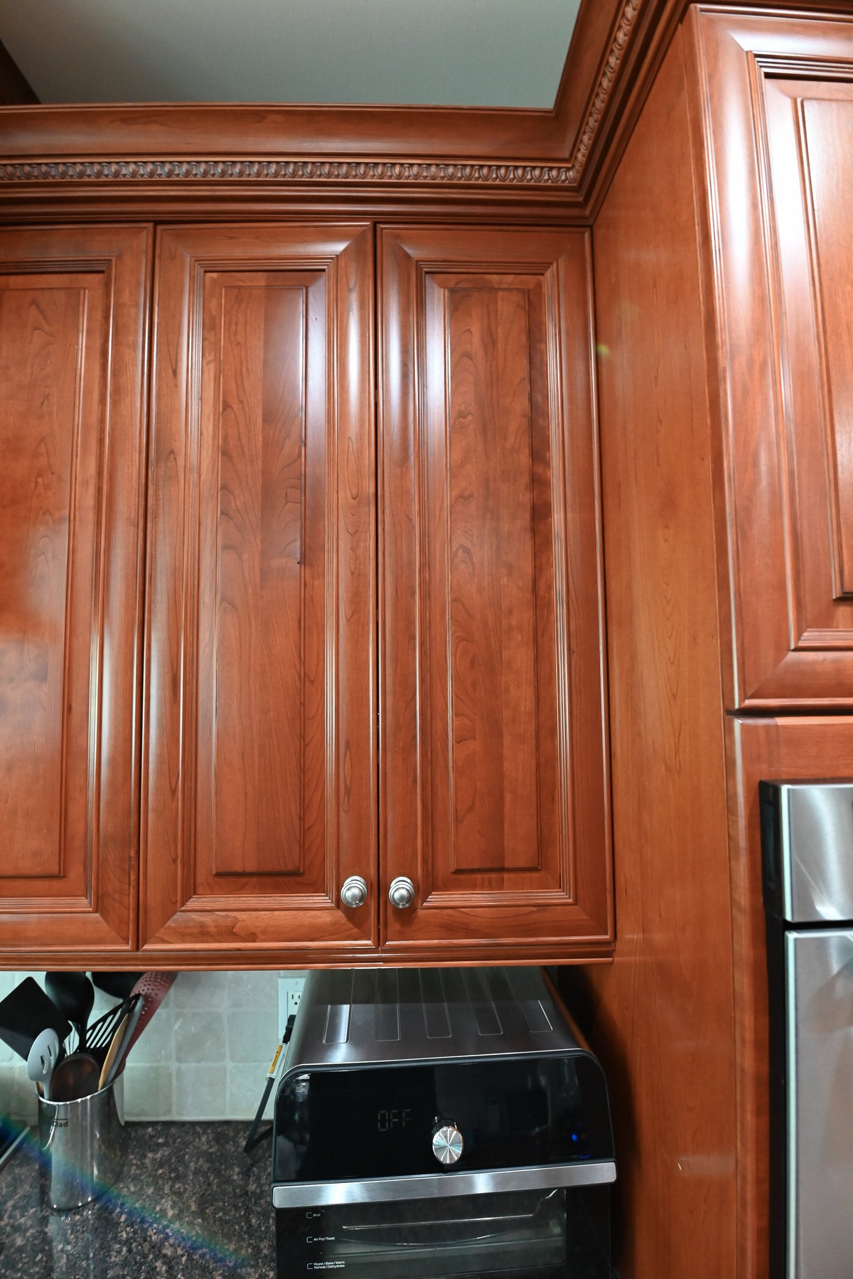 "The Arlington" Traditional Solid Cherry Wood Kitchen with Island