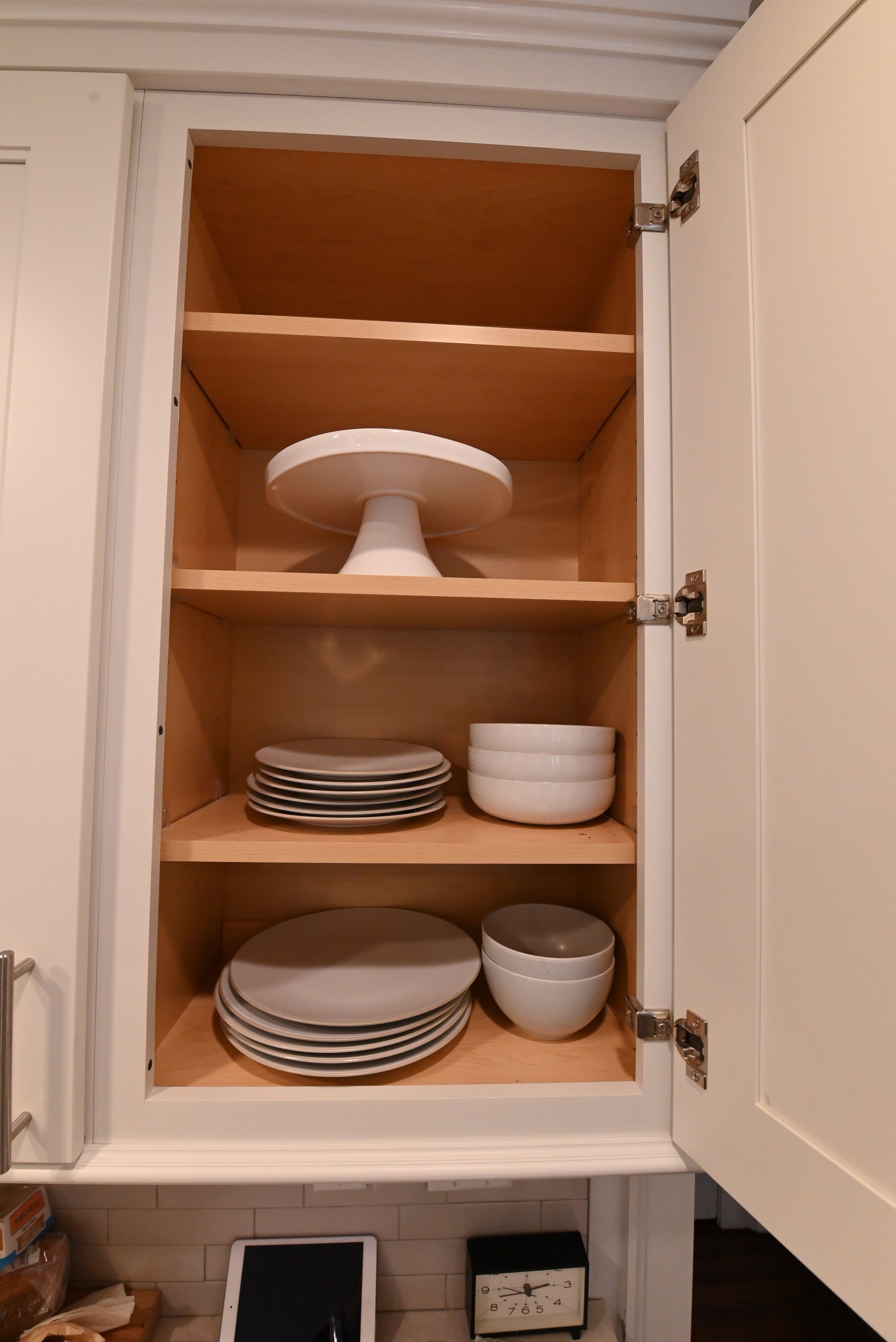 Wellborn Transitional White Kitchen with JennAir Appliances