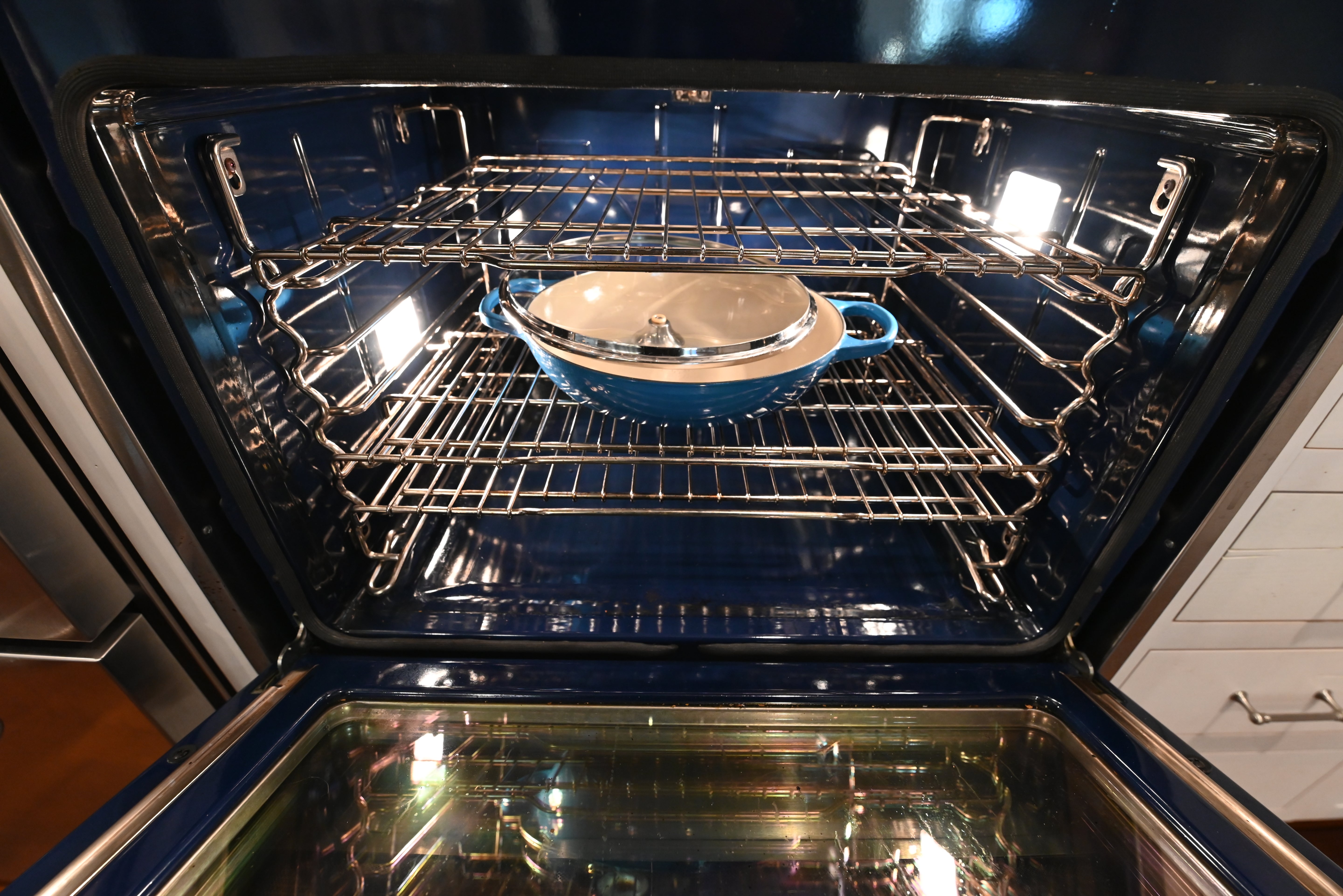 Kountry Kraft Distressed Textured White Traditional Pre-Owned Kitchen