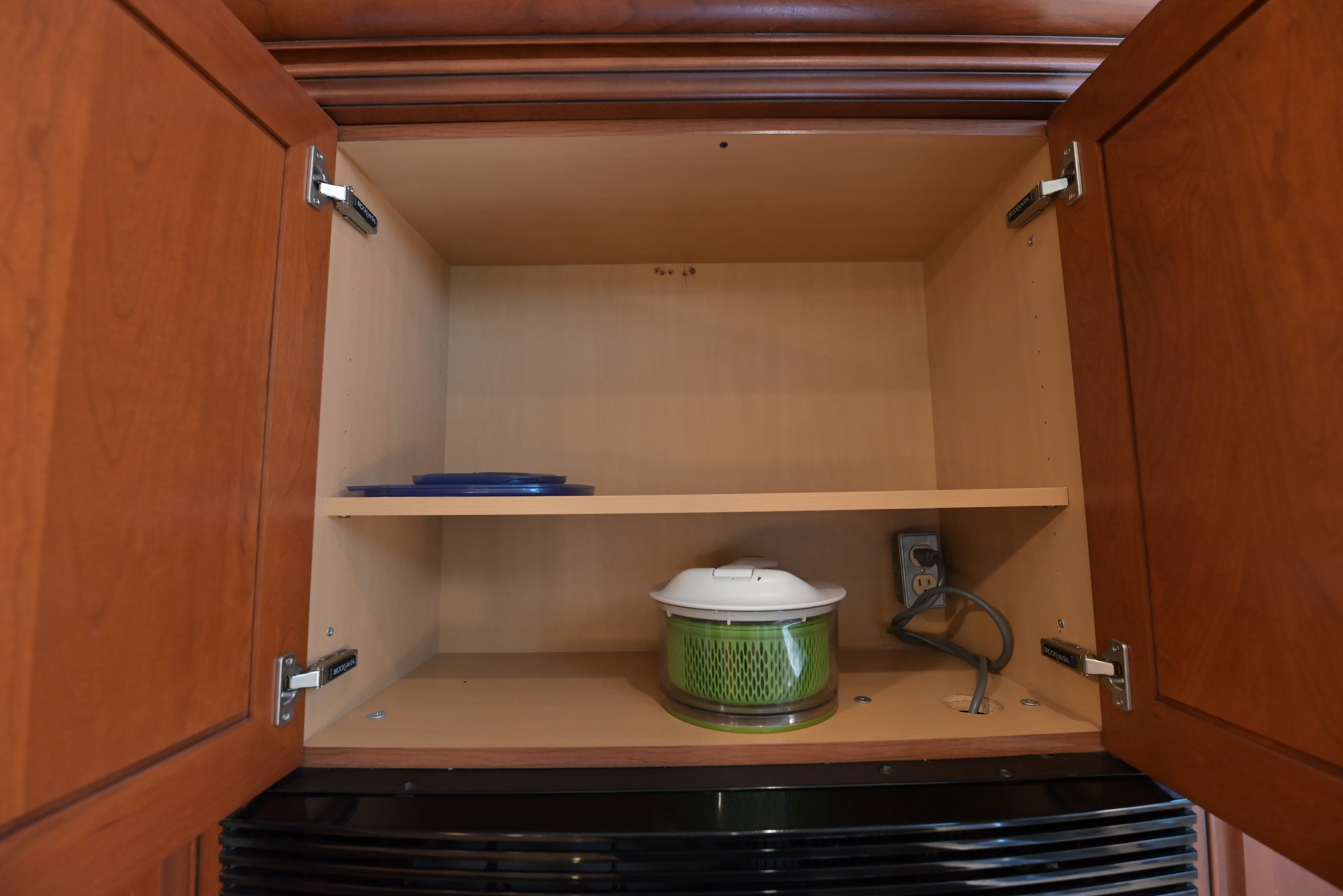 Brookhaven Traditional Wooden Kitchen with Island & Sub-Zero Refrigerator