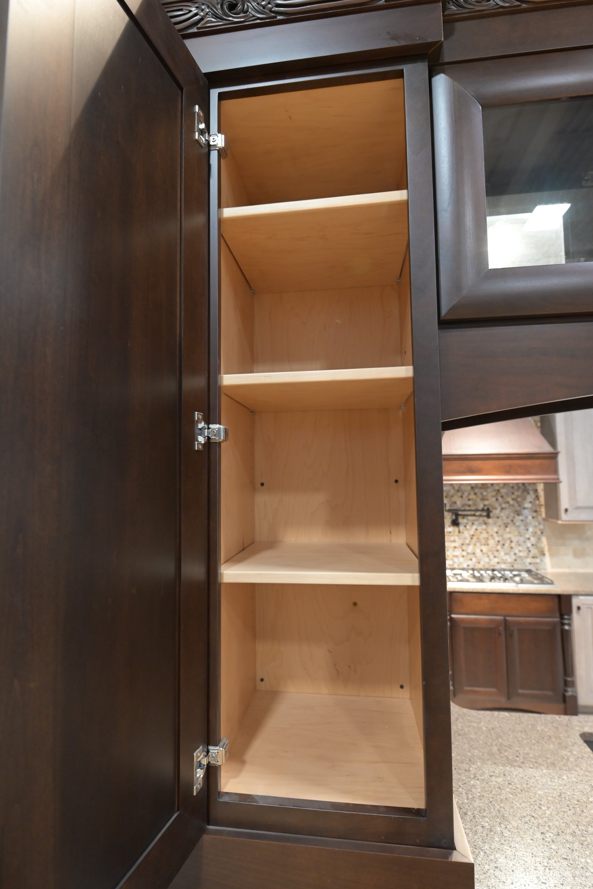 Omega Traditional Walnut & Weathered Grey Kitchen