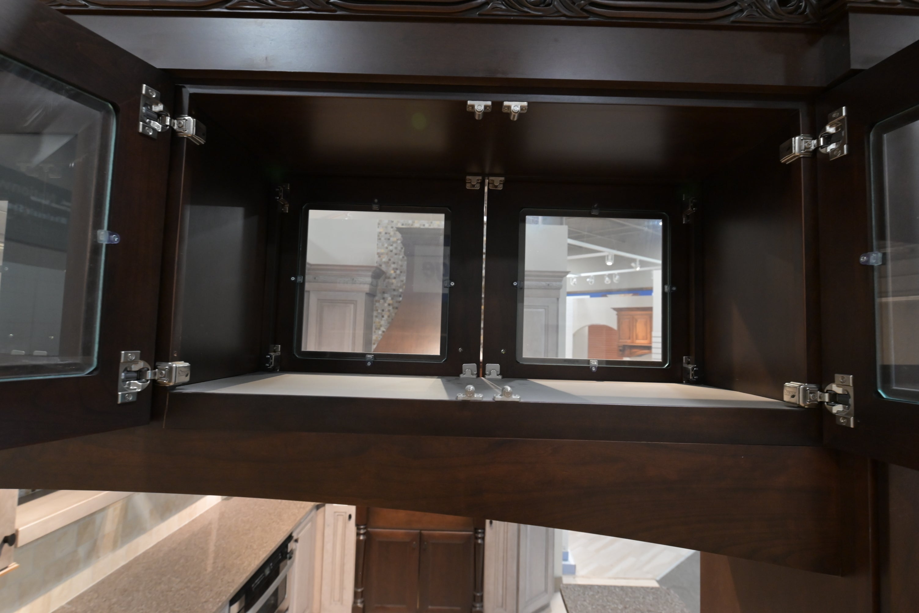 Omega Traditional Walnut & Weathered Grey Kitchen