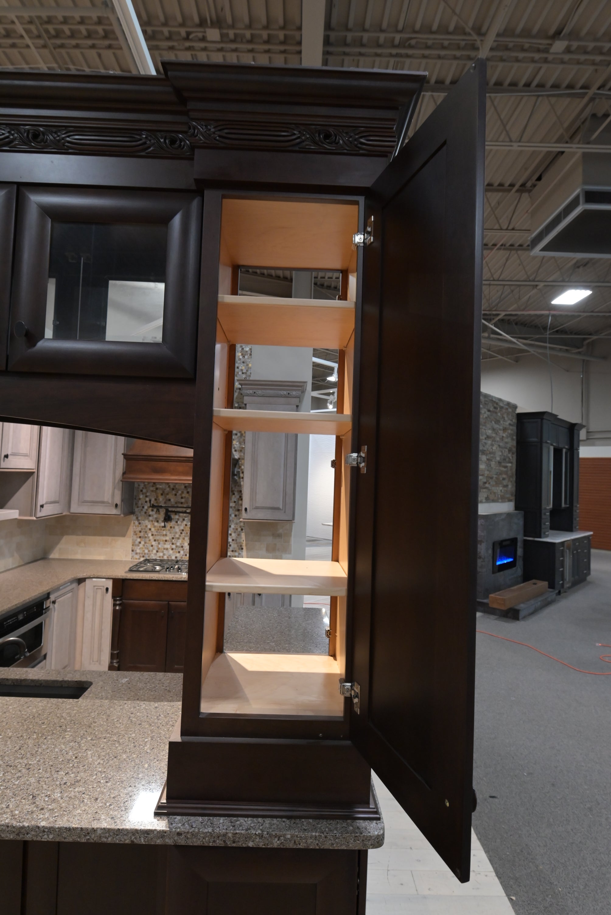 Omega Traditional Walnut & Weathered Grey Kitchen