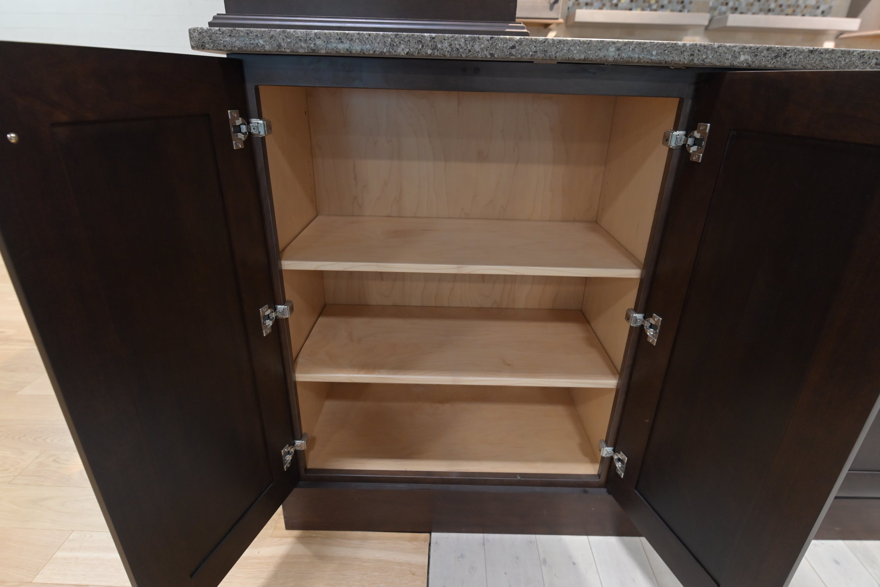 Omega Traditional Walnut & Weathered Grey Kitchen