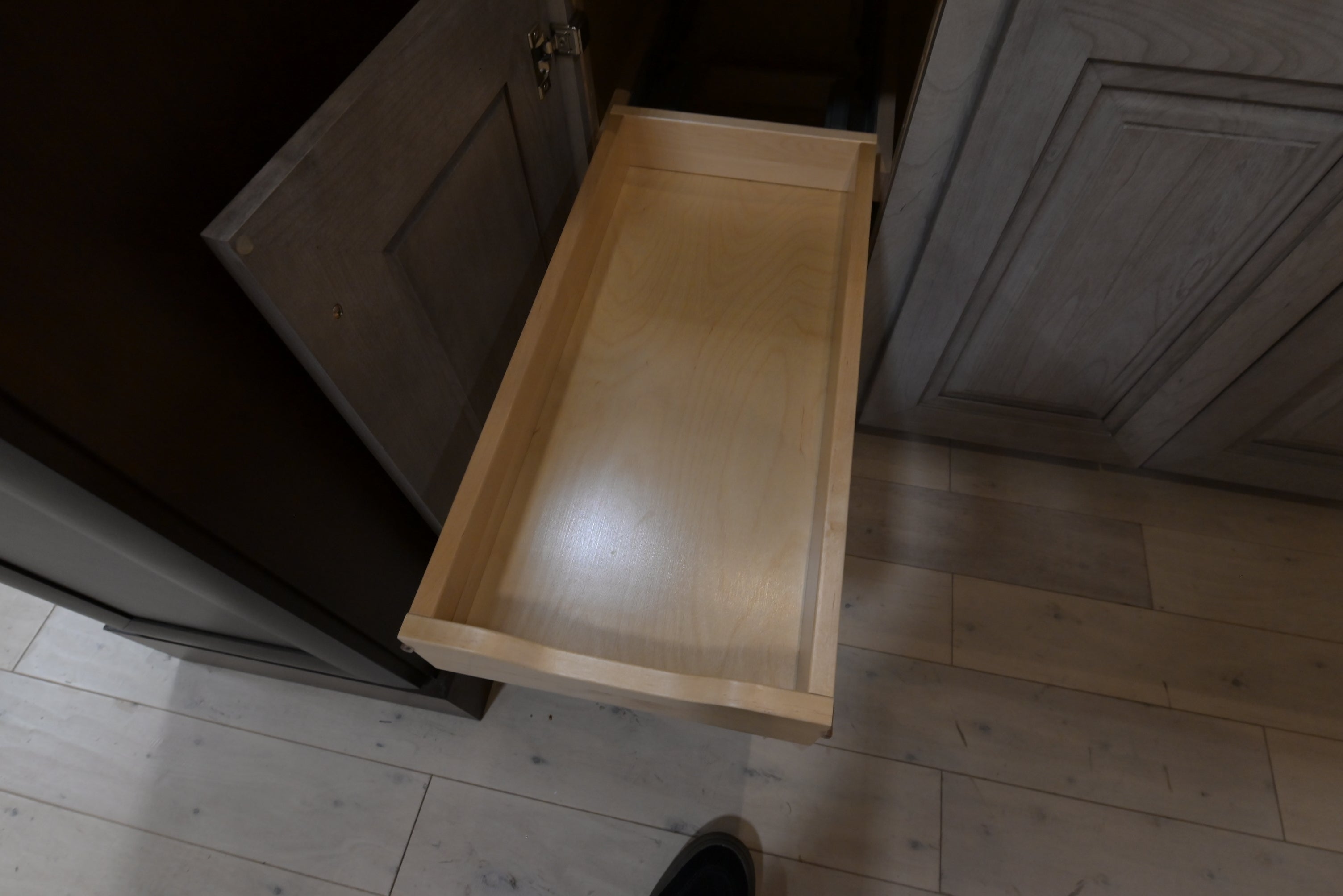 Omega Traditional Walnut & Weathered Grey Kitchen