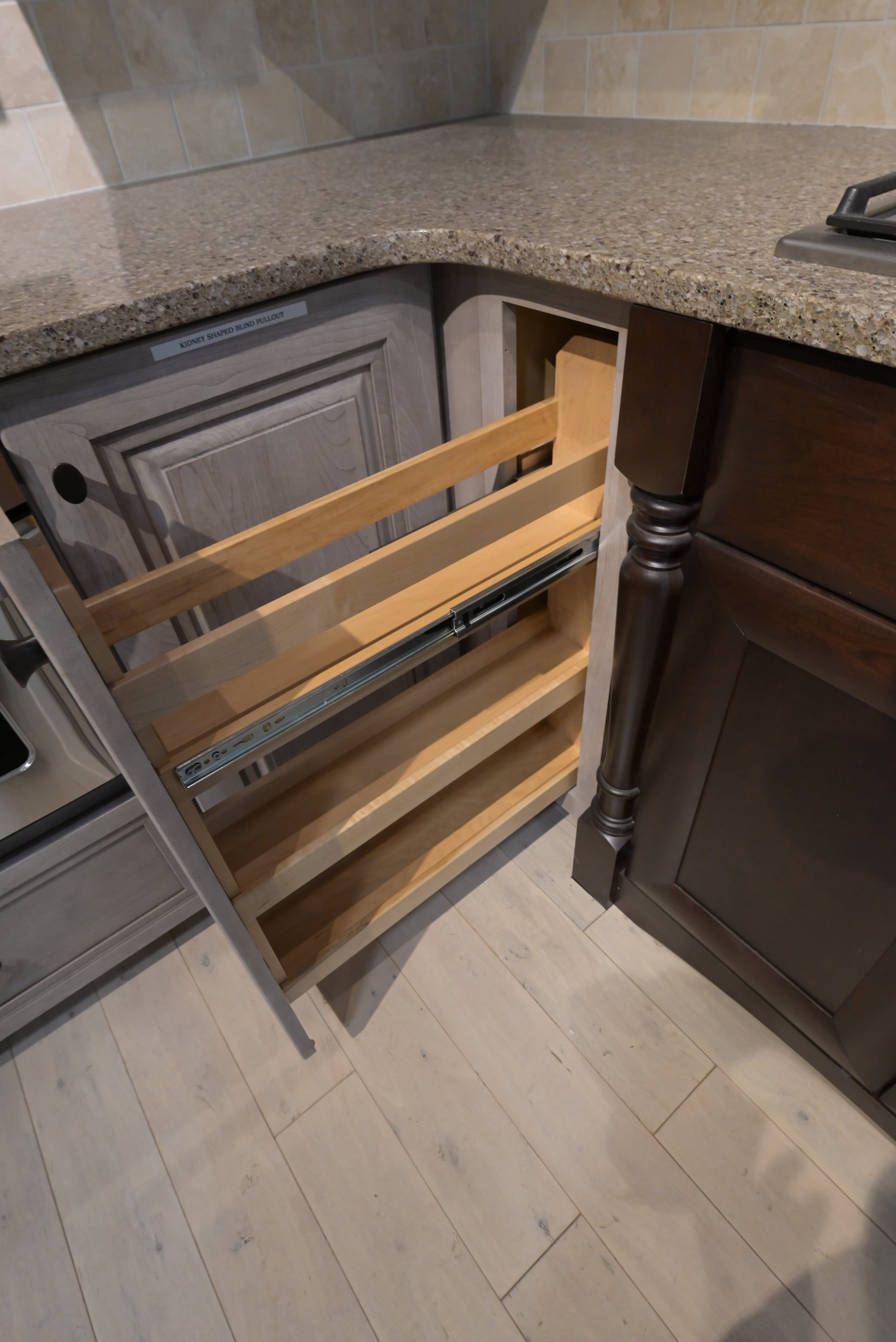 Omega Traditional Walnut & Weathered Grey Kitchen
