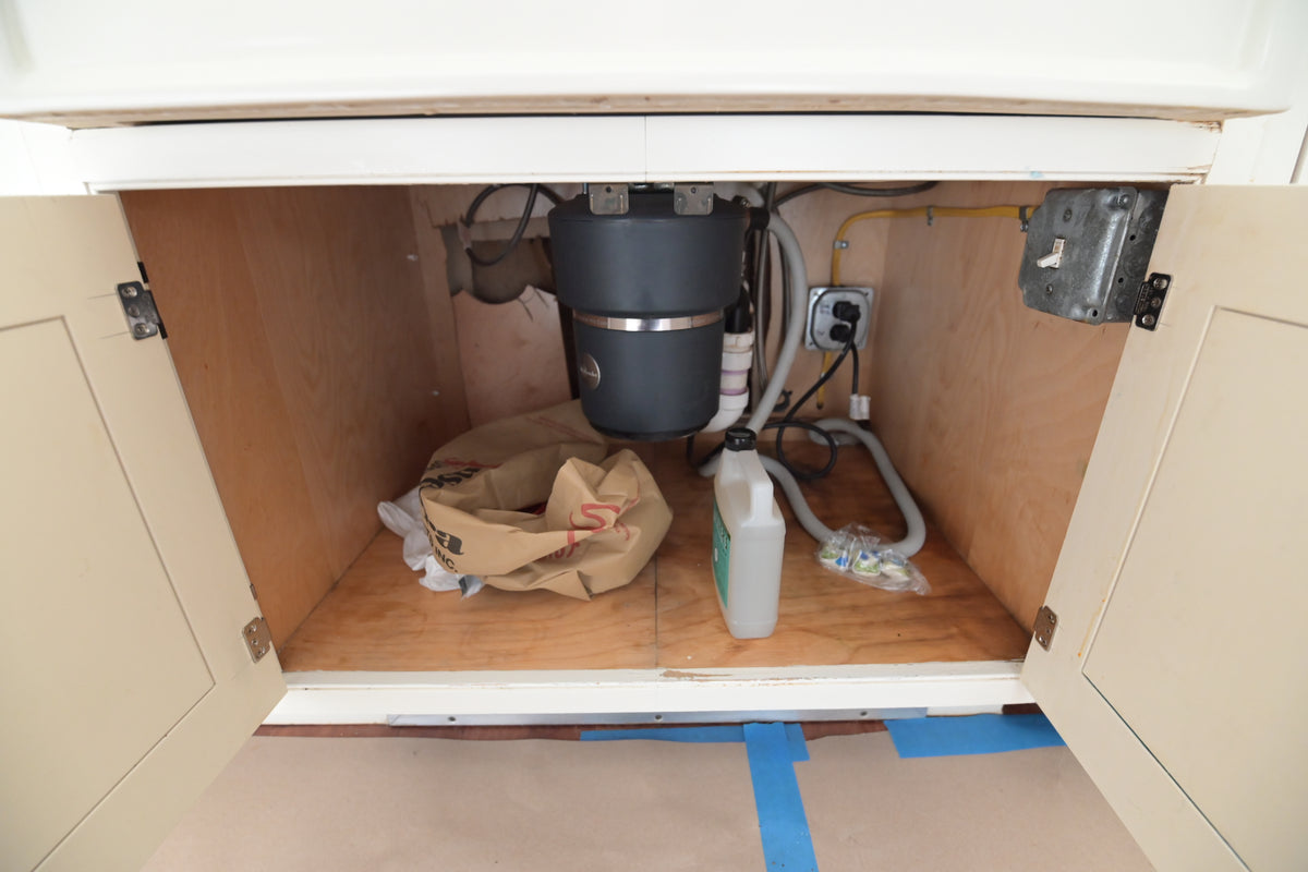 "The Clair" Transitional White Solid Wood Kitchen with Island