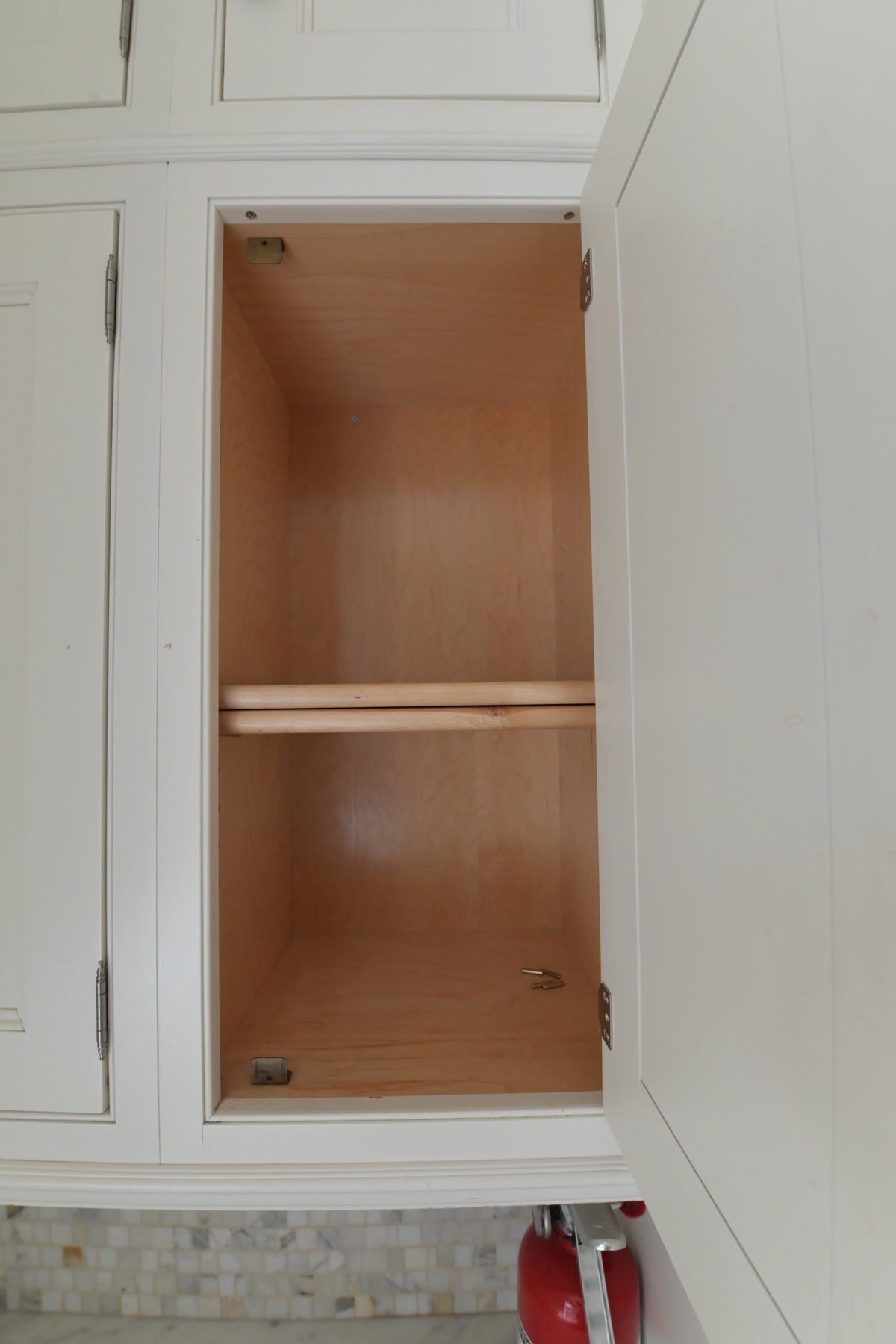 "The Clair" Transitional White Solid Wood Kitchen with Island