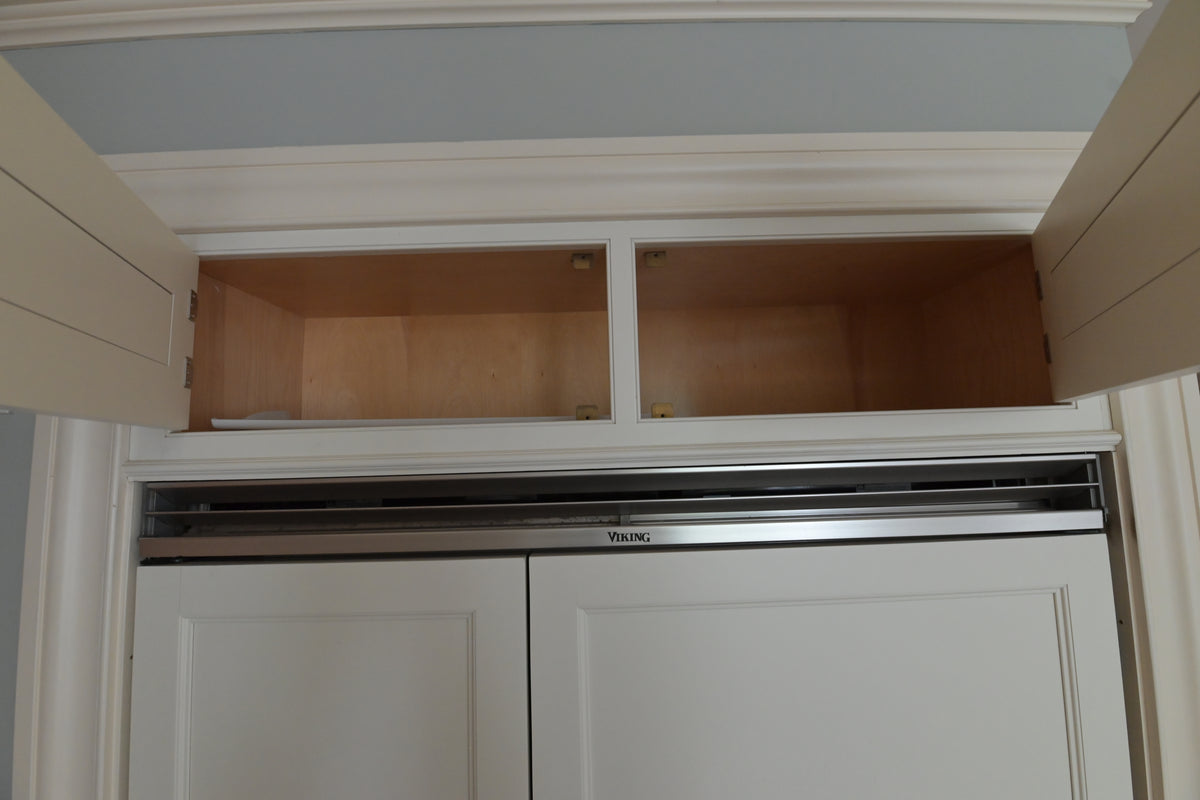 "The Clair" Transitional White Solid Wood Kitchen with Island