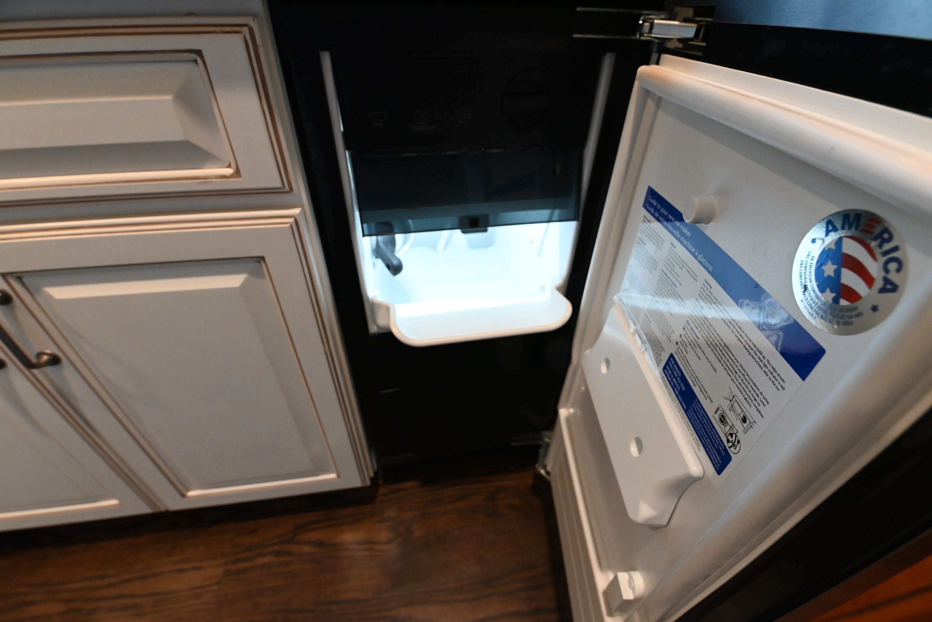 "The Whitby" Traditional Distressed White Wet Bar