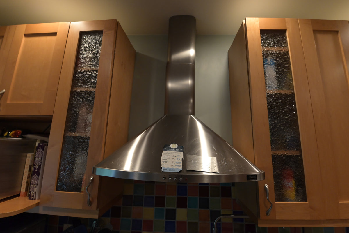 Millennia Transitional Craftsman Shaker Kitchen with 36" Sub-Zero Refrigerator