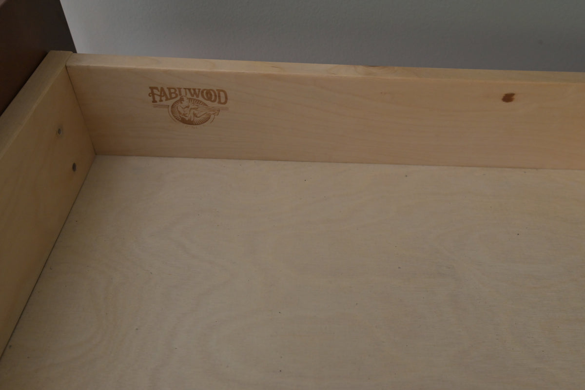 Fabuwood Natural Solid Wood Dry Bar Wall