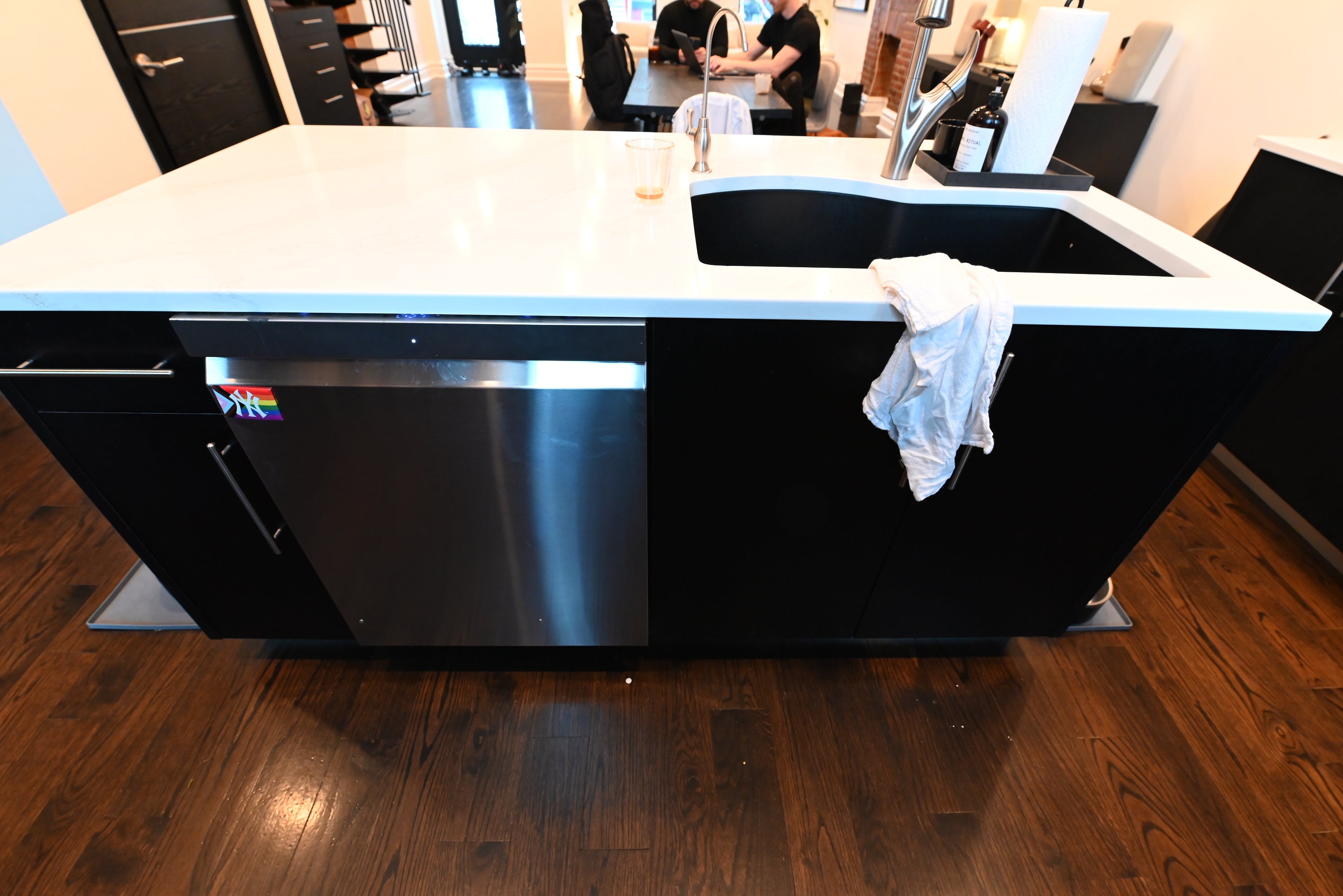 Dark Mocha Latte Modern Pre-Owned Kitchen