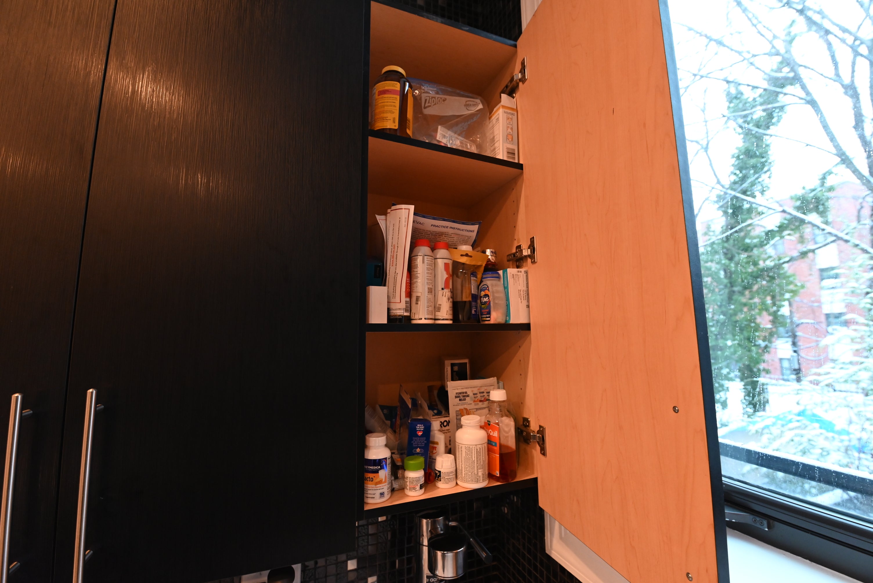 Dark Mocha Latte Modern Pre-Owned Kitchen