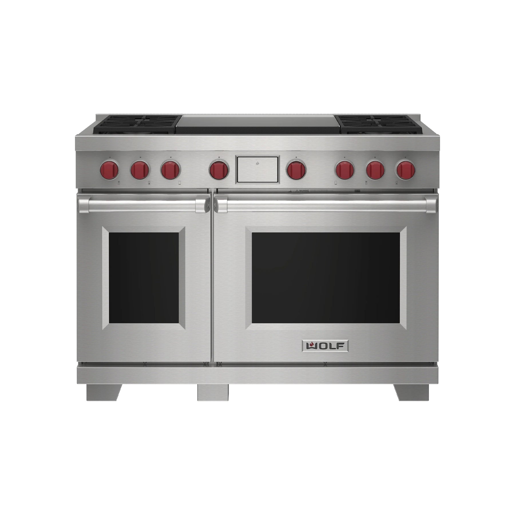 Wolf DF48450DG/S/P 48" Stainless Steel Dual Fuel Range