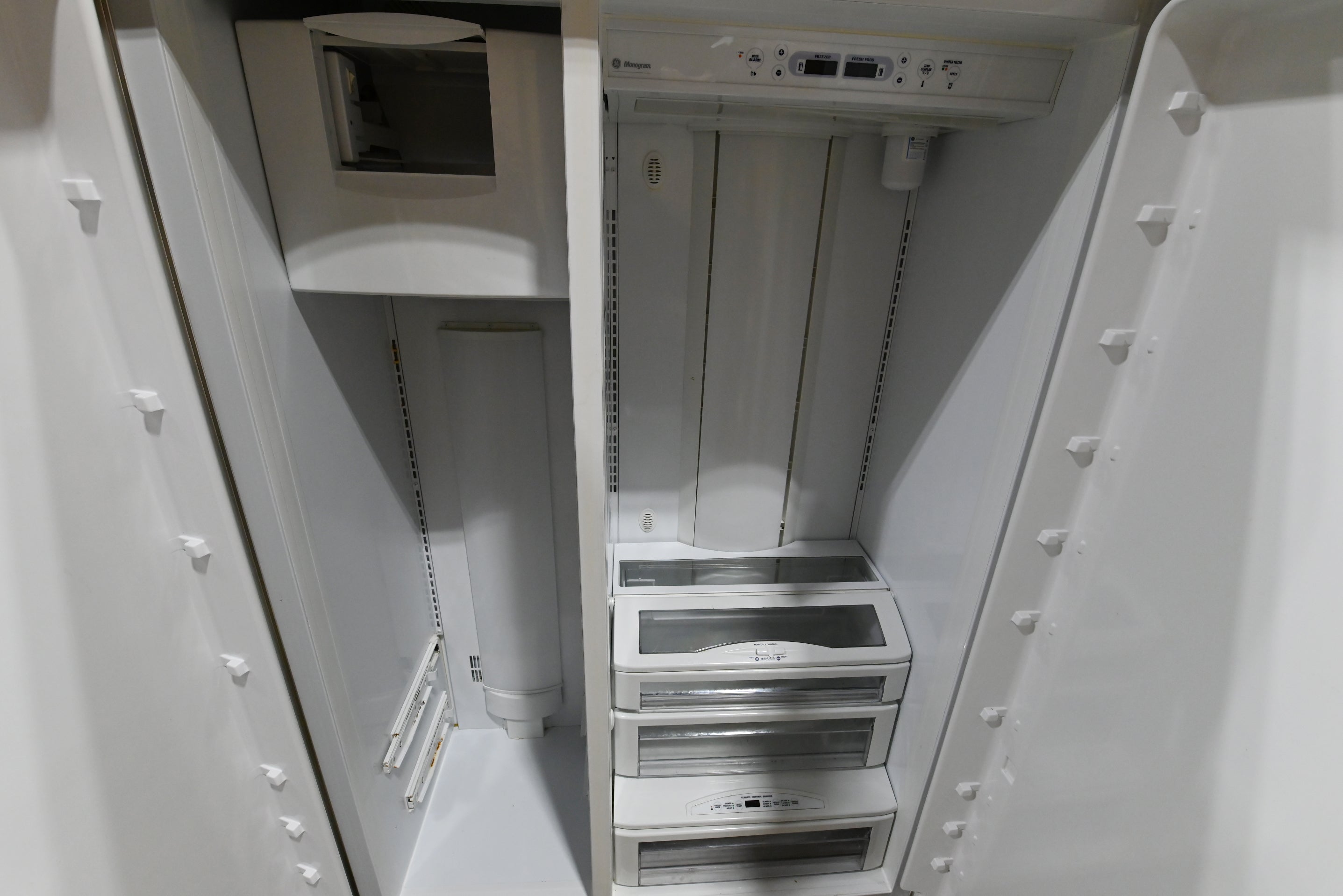 Monogram ZISS480NRSS 48" Stainless Steel Side by Side Refrigerator