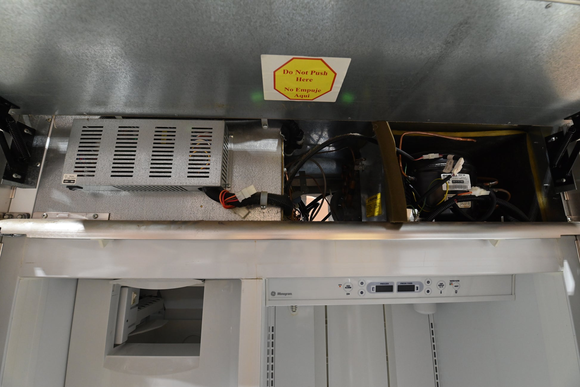 Monogram ZISS480NRSS 48" Stainless Steel Side by Side Refrigerator