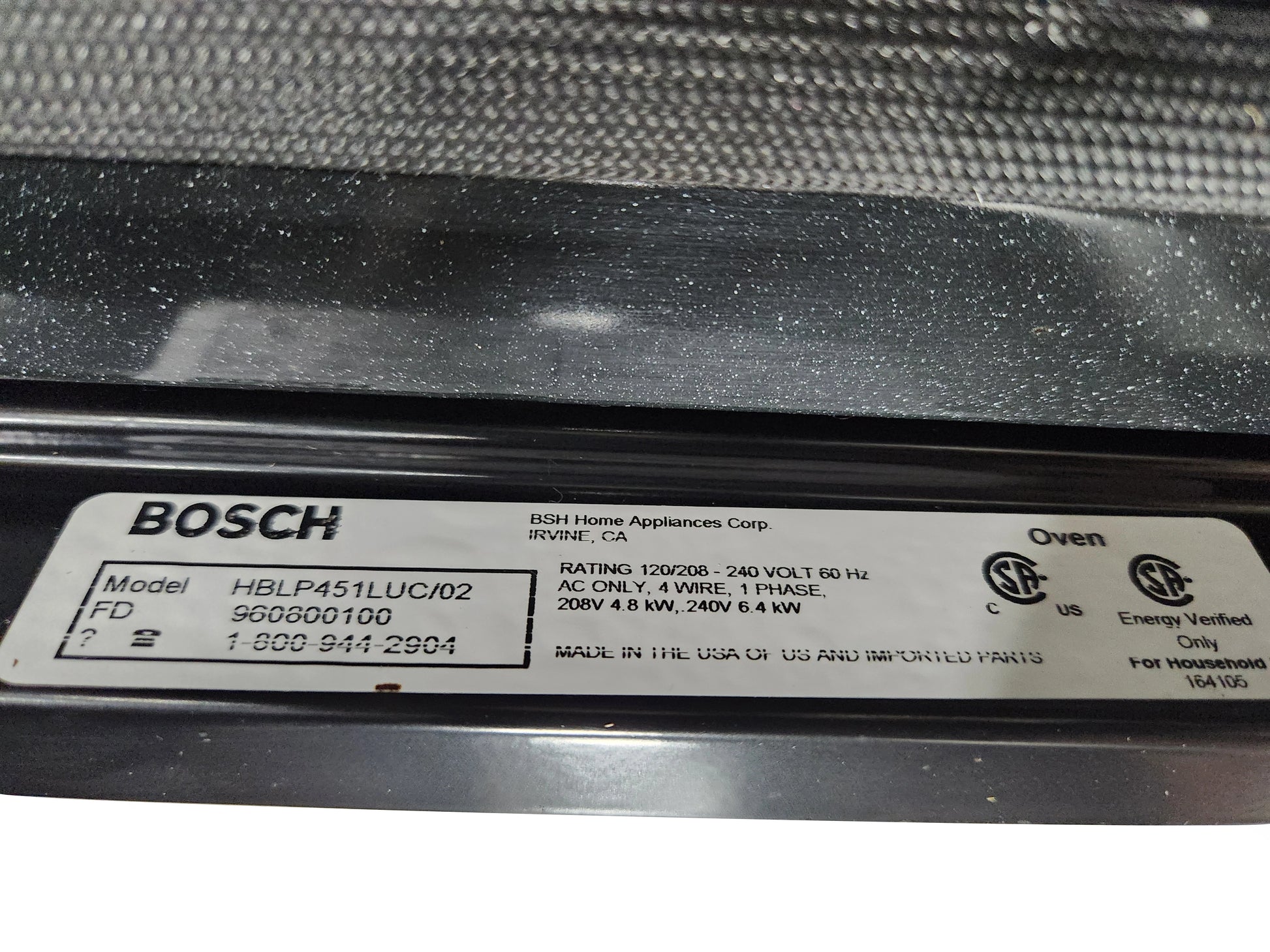 Bosch HBLP451LUC 30" Stainless Steel Single Convection Electric Wall Oven