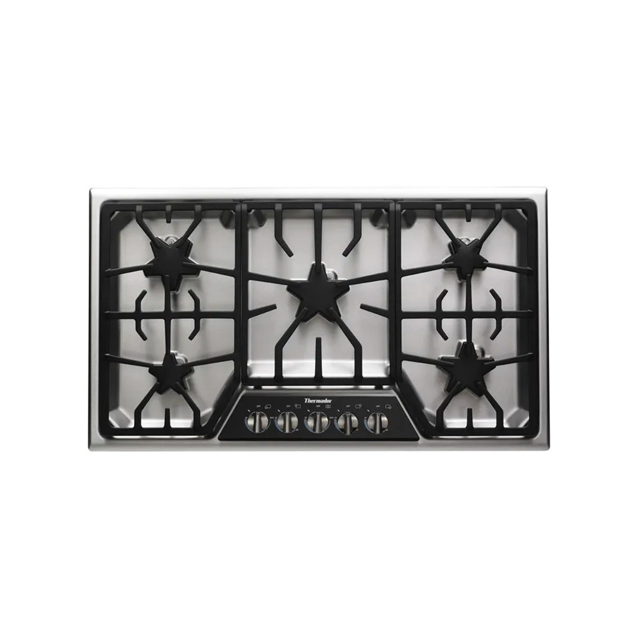Thermador SGSX365FS 36" Stainless Steel Gas Cooktop, 5 Star Burners