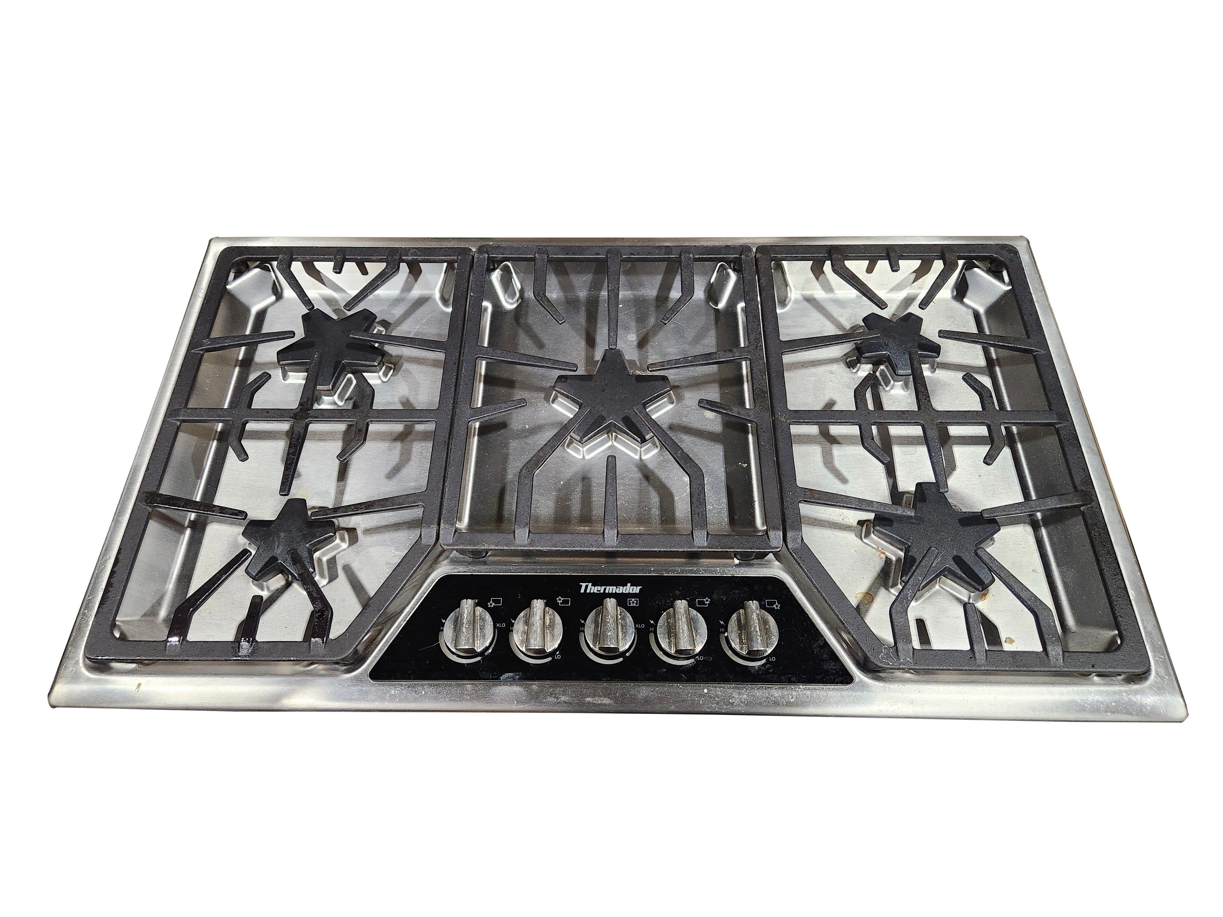 Thermador SGSX365FS 36" Stainless Steel Gas Cooktop, 5 Star Burners