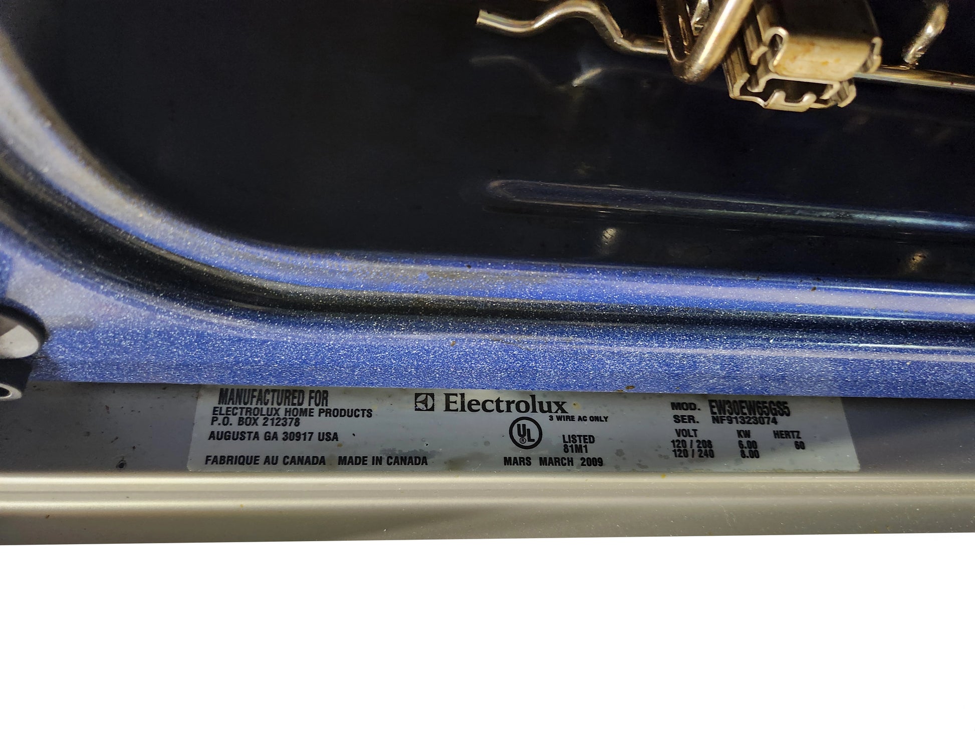 Electrolux EW30EW65GS 30" Stainless Steel Electric Double Wall Oven