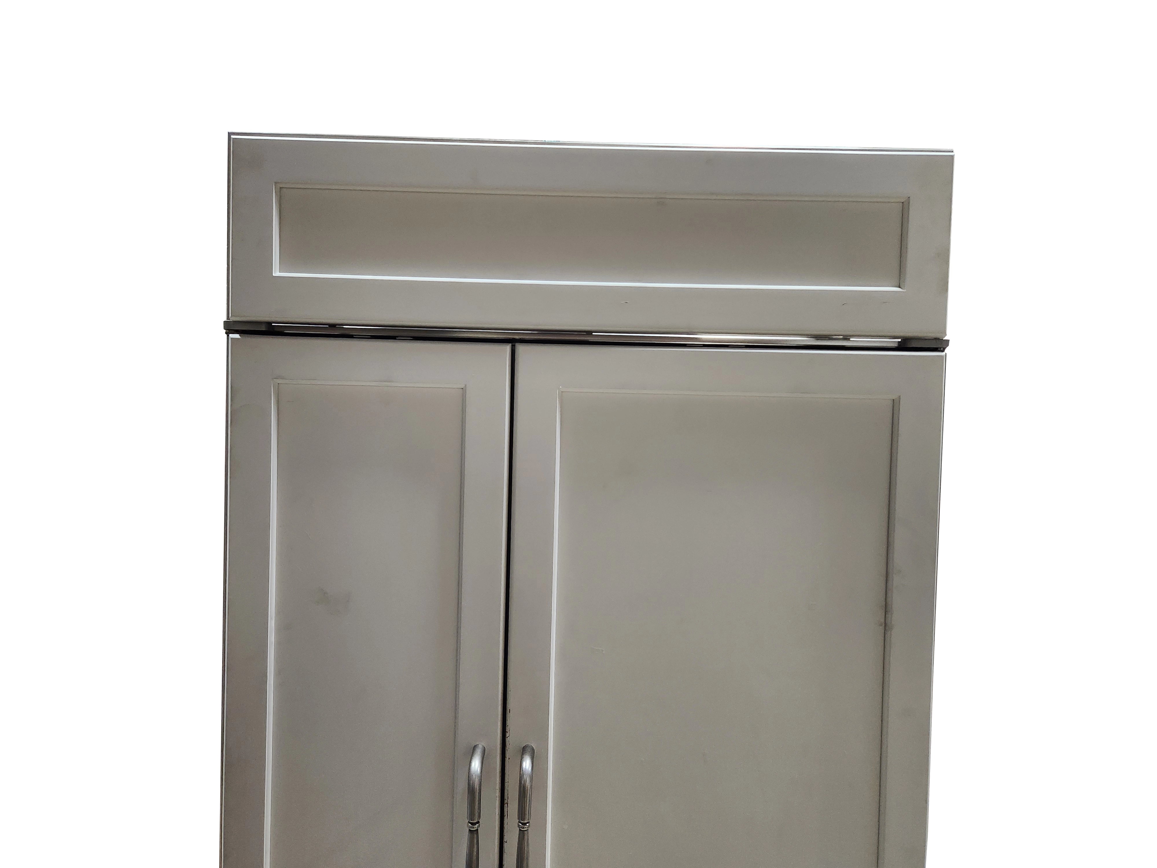 Sub-Zero 642/O 42" Paneled Side by Side Refrigerator