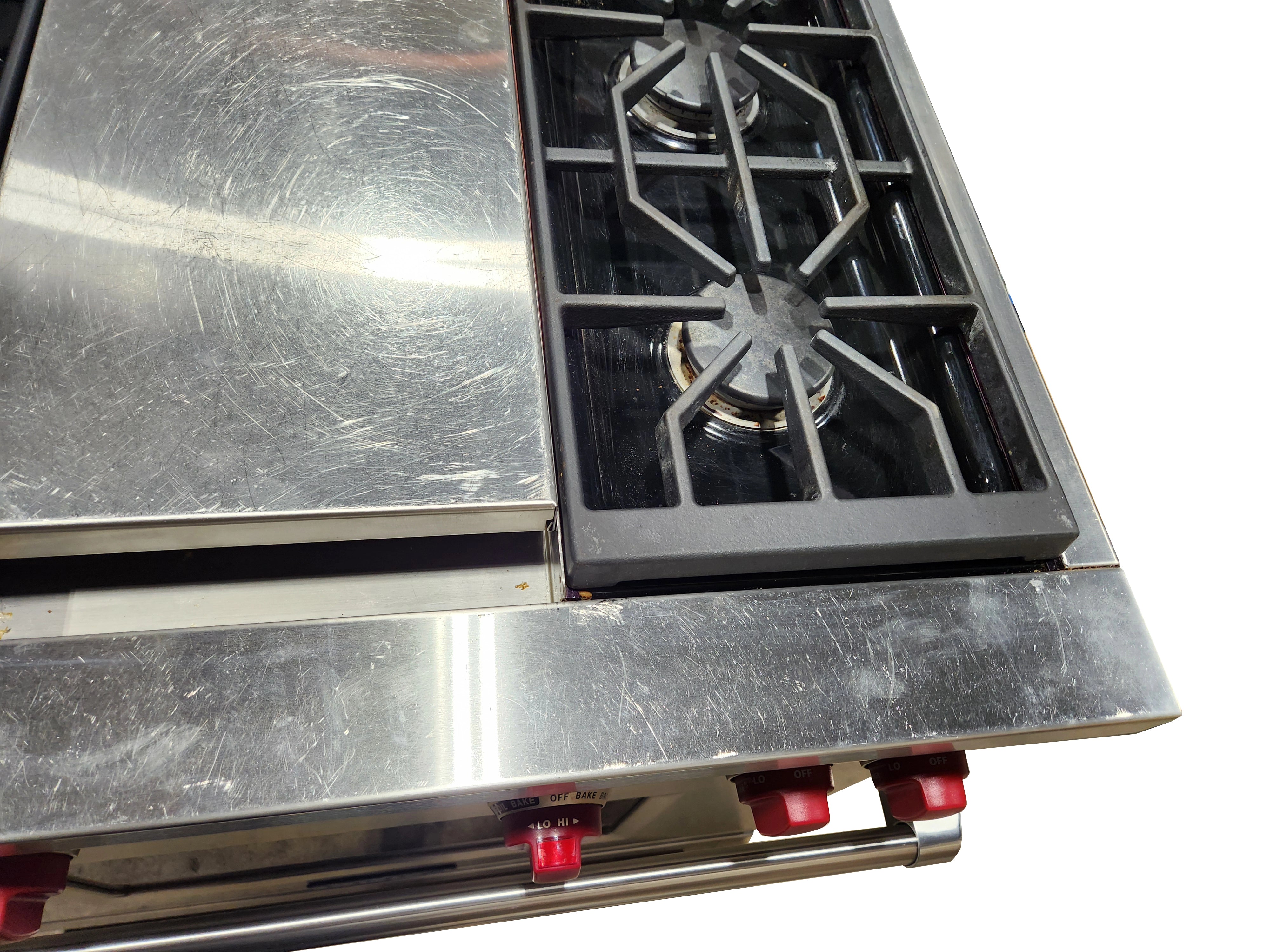 Wolf DF364G 36" Stainless Steel Dual Fuel Range