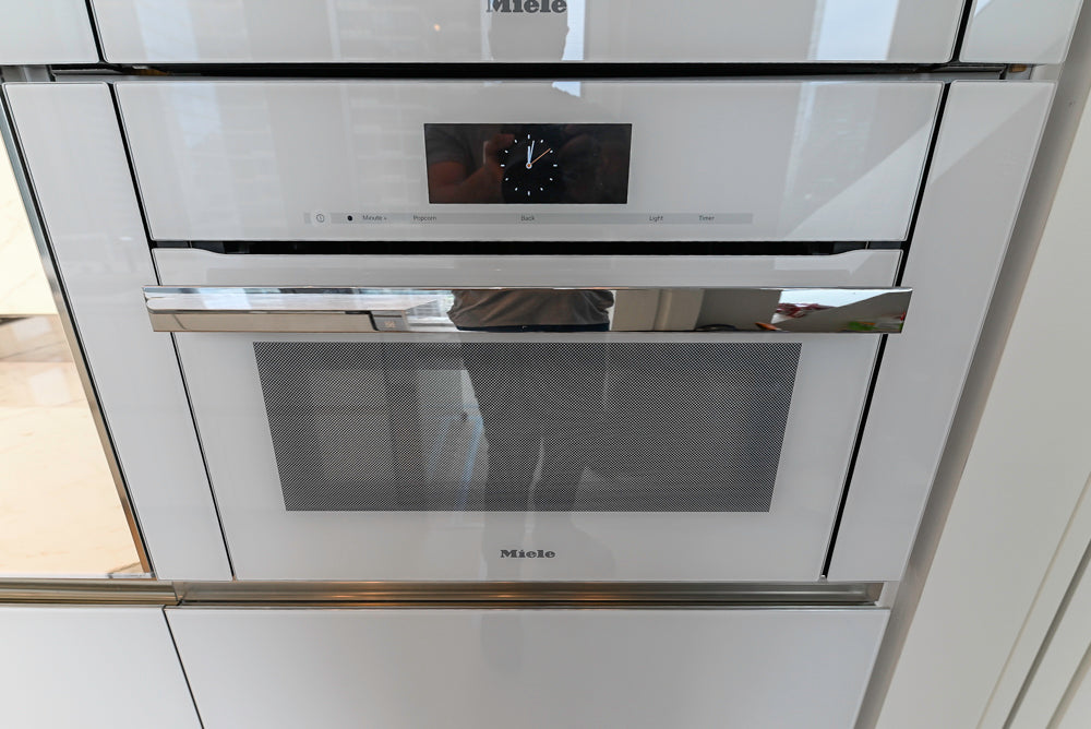 Modern Marble White Kitchen with Island