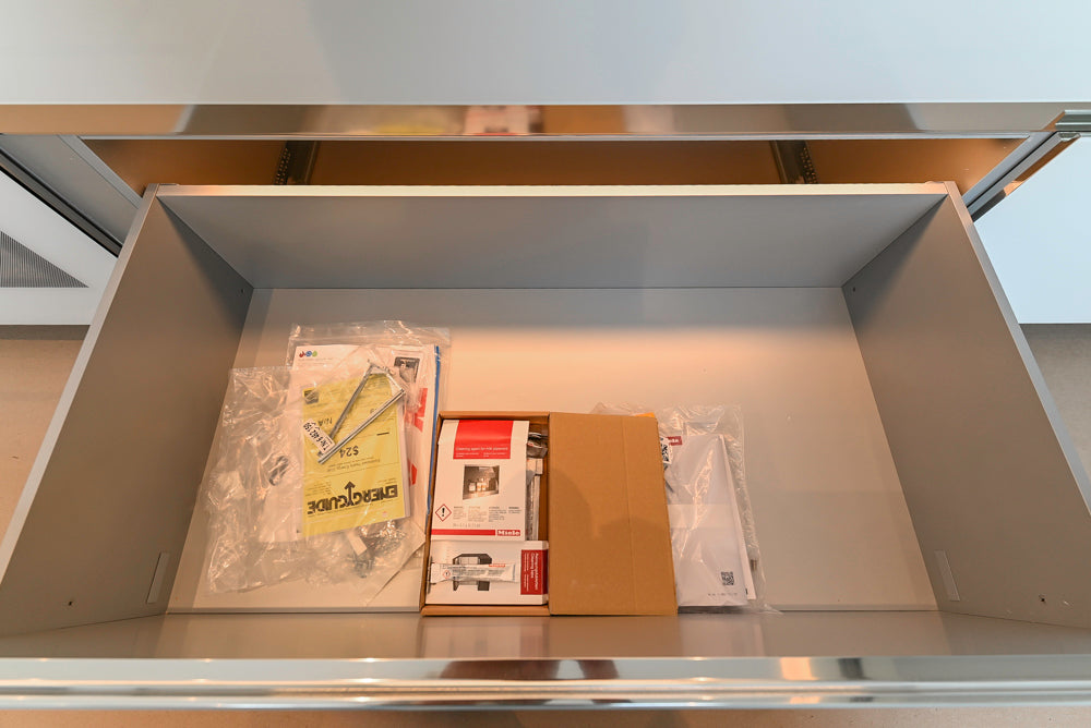 Modern Marble White Kitchen with Island