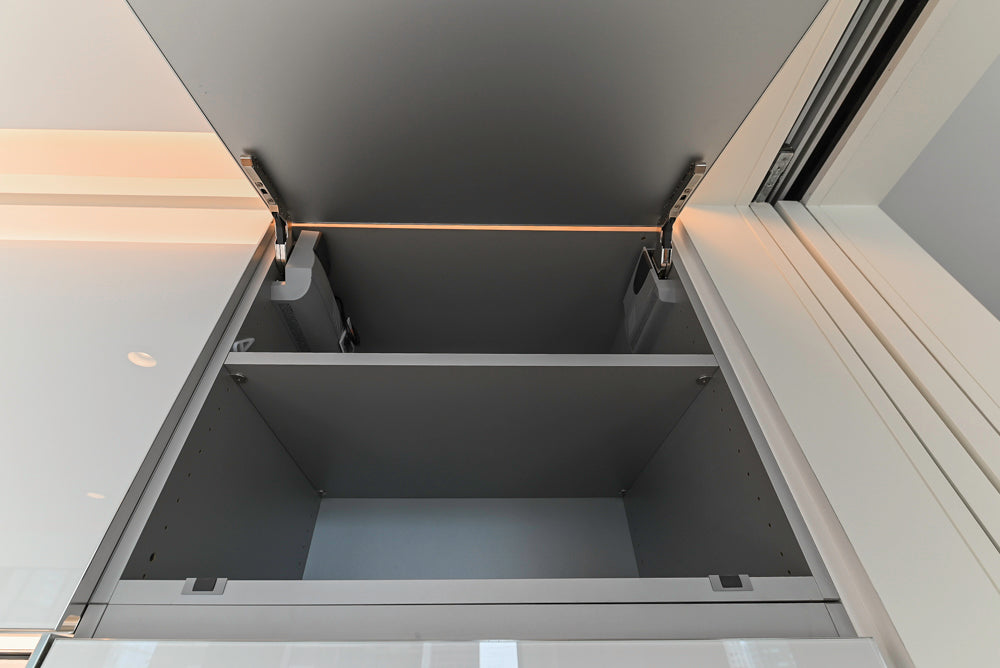 Modern Marble White Kitchen with Island