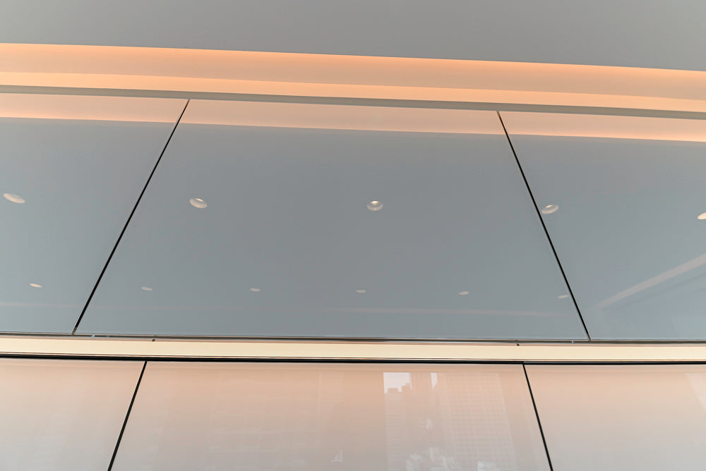 Modern Marble White Kitchen with Island