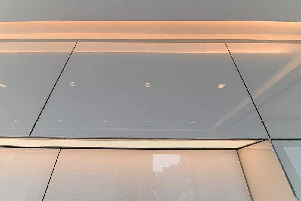 Modern Marble White Kitchen with Island