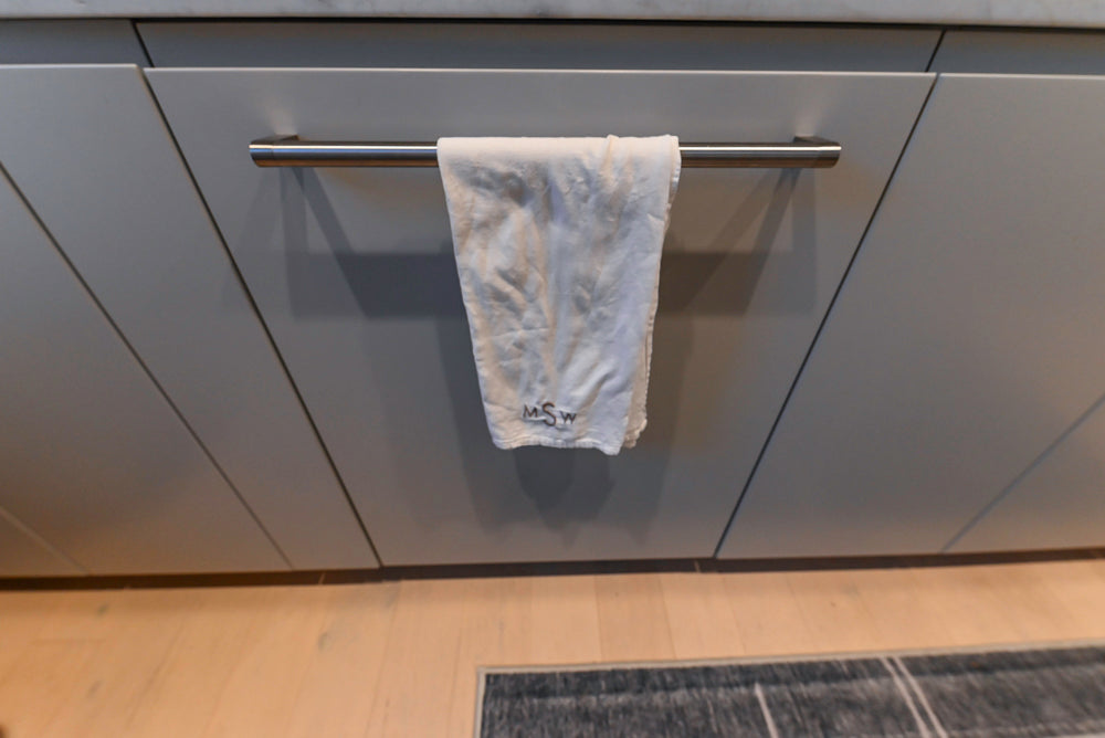 Stevali Stunner: Modern Two-Tone Kitchen with Island and Miele Appliance Package