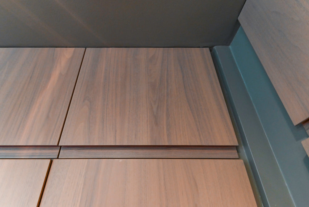 Stevali Stunner: Modern Two-Tone Kitchen with Island and Miele Appliance Package