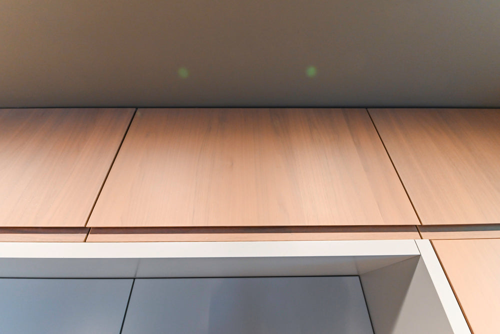 Stevali Stunner: Modern Two-Tone Kitchen with Island and Miele Appliance Package