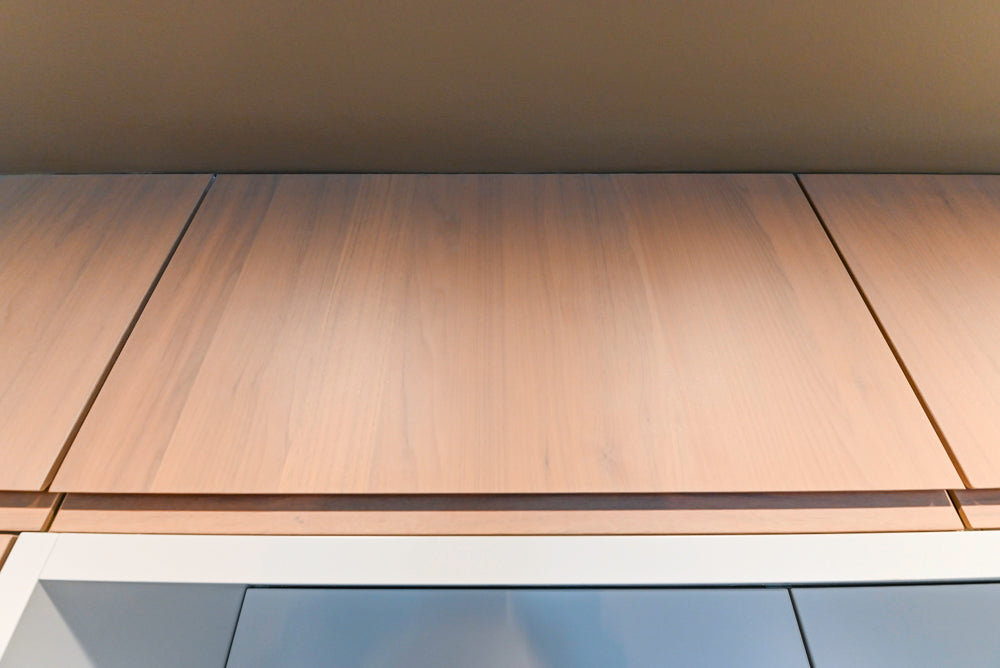 Stevali Stunner: Modern Two-Tone Kitchen with Island and Miele Appliance Package