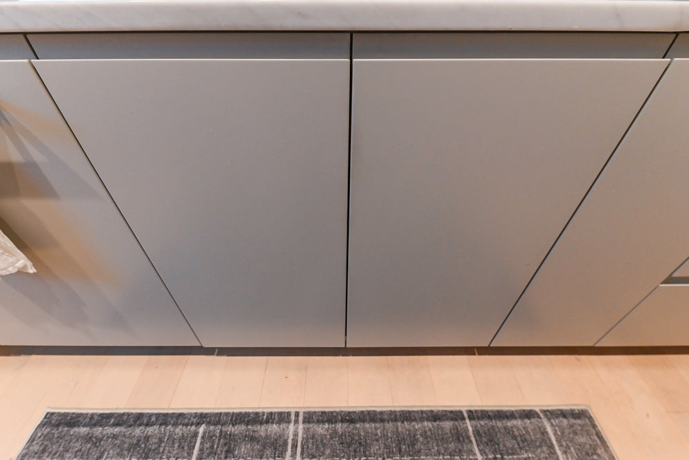 Stevali Stunner: Modern Two-Tone Kitchen with Island and Miele Appliance Package