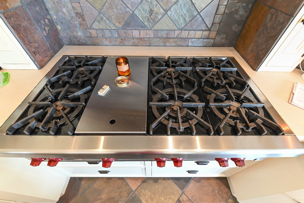 Cronin Cabinets Charm: Traditional White Kitchen with Island & Luxe Appliances