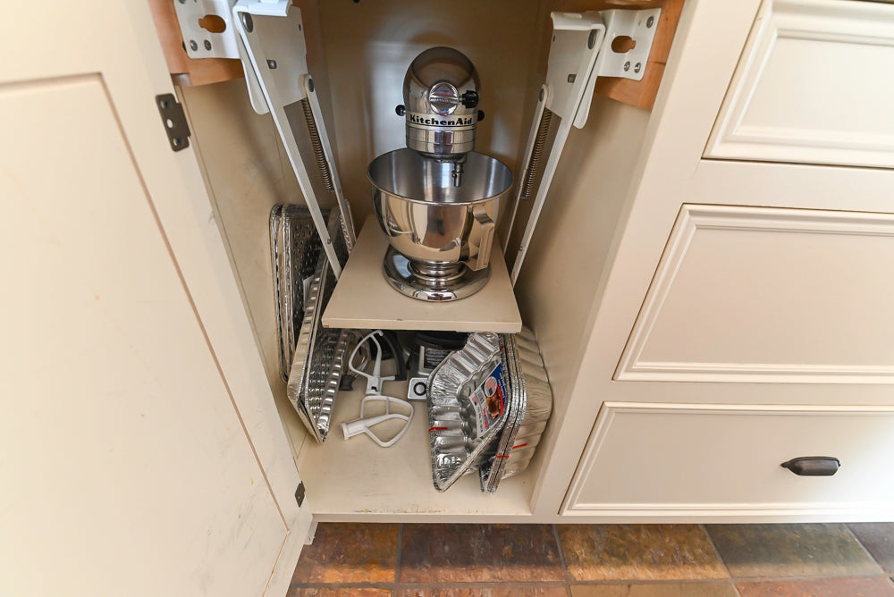 Cronin Cabinets Charm: Traditional White Kitchen with Island & Luxe Appliances