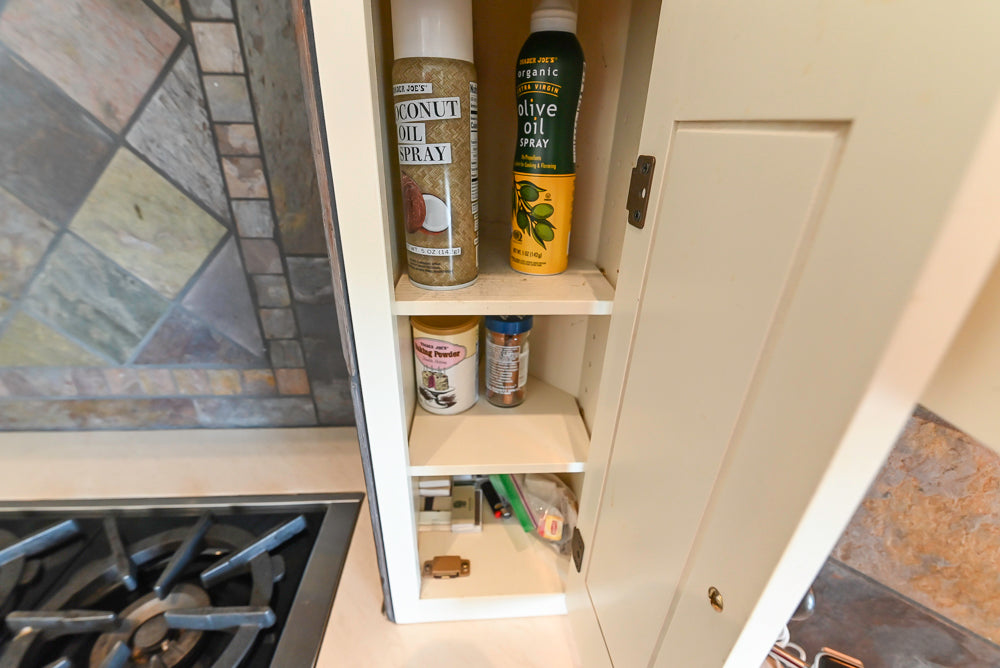 Cronin Cabinets Charm: Traditional White Kitchen with Island & Luxe Appliances