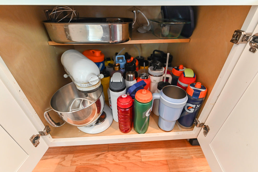 Cozy Charm: Traditional White Kitchen with Island & Appliance Package