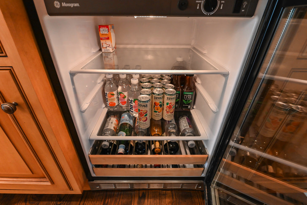 Large Traditional Wooden Kitchen with Island, Desk Area and Appliances