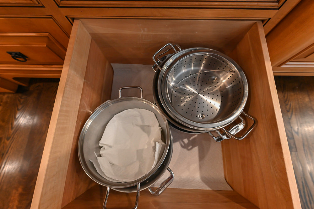 Large Traditional Wooden Kitchen with Island, Desk Area and Appliances