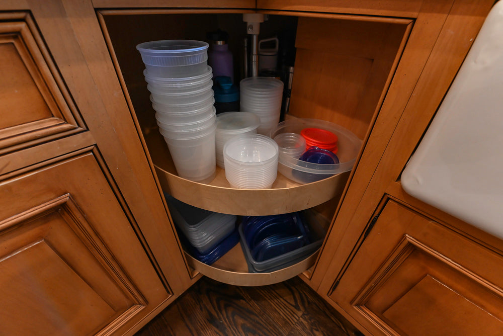 Large Traditional Wooden Kitchen with Island, Desk Area and Appliances