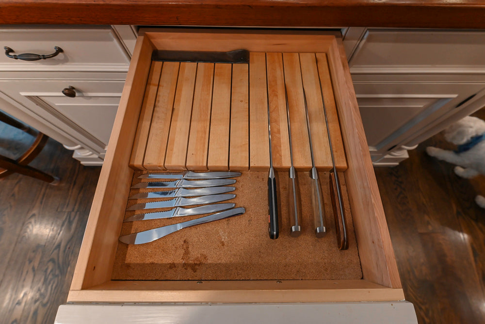 Large Traditional Wooden Kitchen with Island, Desk Area and Appliances