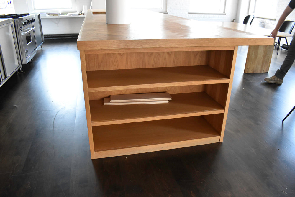 Custom Stainless Steel Commercial Kitchen with Island