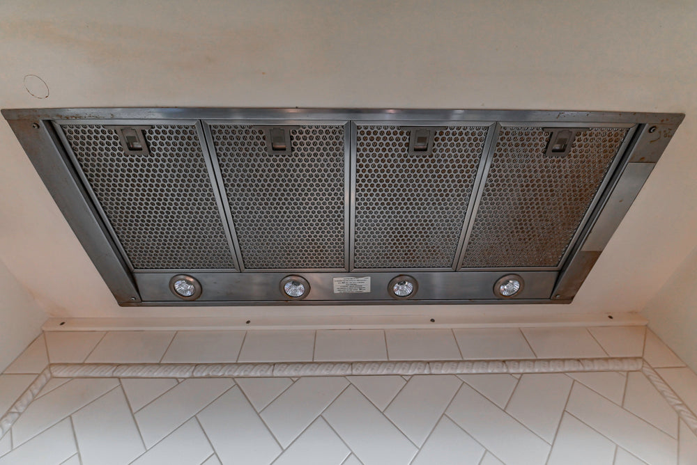 Signature Custom Cabinetry Traditional White Kitchen with Island, Desk Area & Appliances