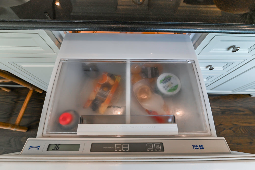 Signature Custom Cabinetry Traditional White Kitchen with Island, Desk Area & Appliances