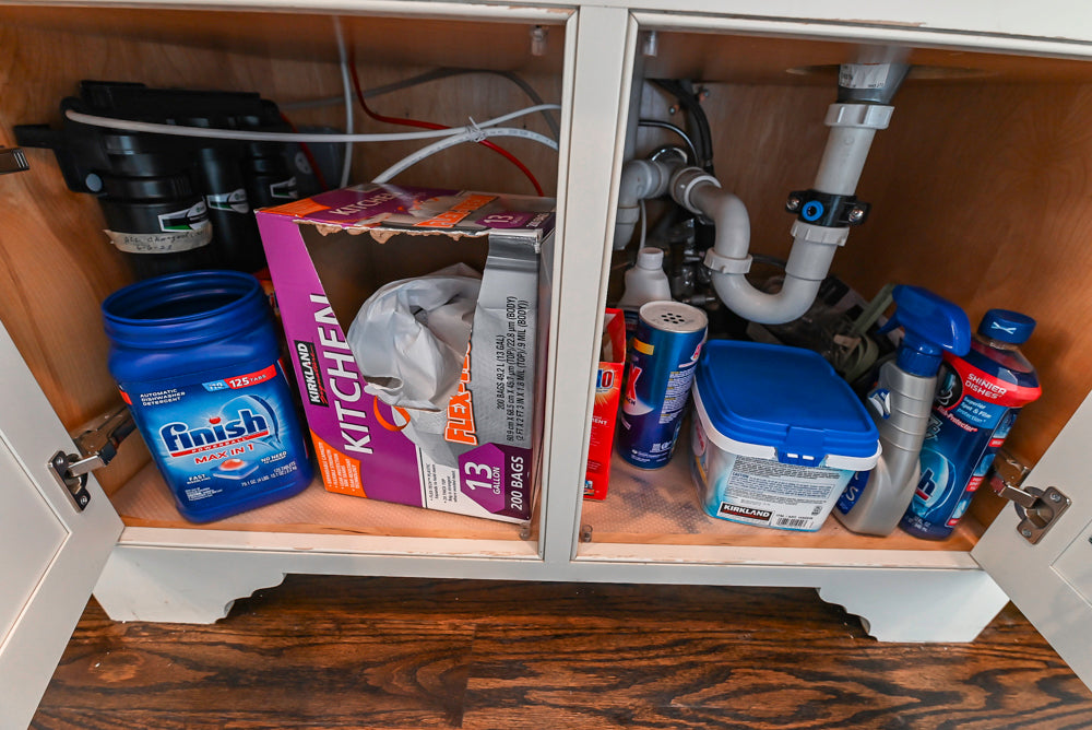 Signature Custom Cabinetry Traditional White Kitchen with Island, Desk Area & Appliances