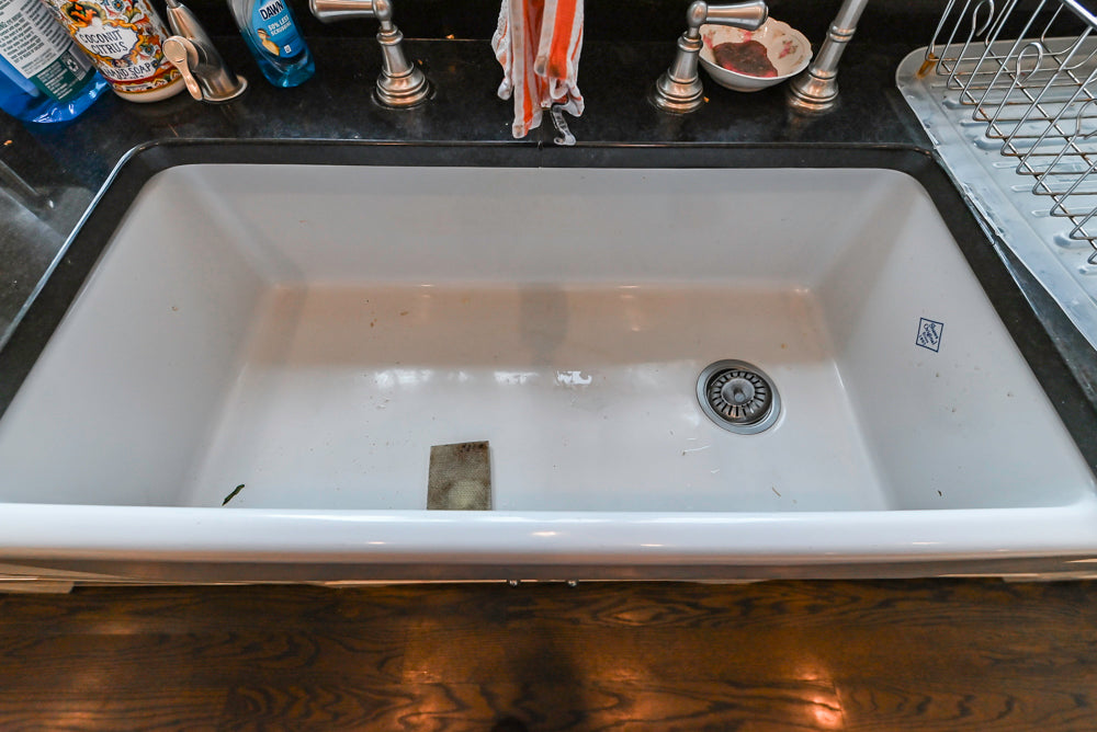 Signature Custom Cabinetry Traditional White Kitchen with Island, Desk Area & Appliances